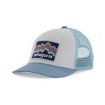 Patagonia Patagonia K' S Trucker Hat - Ridge Rise Stripe: Light Plume - Barn - OneSize- Naturkompaniet