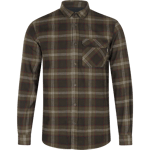 Seeland Glen Flanellipaita Miehet Pine green check, 5XL