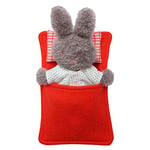 Manhattan Toy Little Nook Berry Bunny Animal en Peluche avec vêtements Amovibles, Sac de Couchage et boîte à Souvenirs