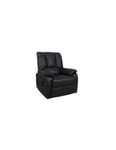 Fauteuil relax electrique TAIWAN simili noir PU