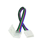 Nobilé Accessoire pour LED flexible SMD 5050 RGB connecteur flexible, Lot de 5 No de 5011510095