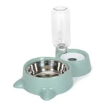 Double Bol pour Animaux de Compagnie,Compagnie Automatique Double Bol Gamelle pour Chat,Double Gamelle Chat Surleve pour Chaton Puppy