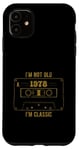 Coque pour iPhone 11 Cassette rétro I'm Classic I'm 1978 avec design d'anniversaire