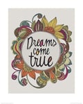 Pyramid International Valentina Ramos (Dreams Come True) -Art Print 40 x 50cm, Paper, Multicoloured, 40 x 50 x 1.3 cm