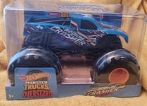 HOT WHEELS MONSTER TRUCK 1/24 OVERSIZED PODIUM CRASHER NEW BOXED