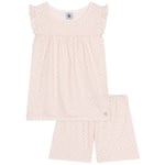 Petit Bateau Blommig Pyjamas Rosa | Rosa | 2 years