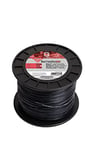 Ratioparts Fil de Nylon 2,7 mm Tornado Copolymer 240 m Fil de Tondeuse Noir