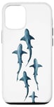 Coque pour iPhone 14 Pro Shark - Étui de téléphone mignon pour amoureux de requin