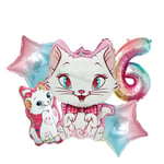 Marie Cat Pet Pink Foil Ballon DIY Festivel Toy Gifts Party Supplies 18In Star A