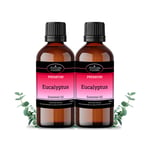 Eucalyptus Essential Oil Certified 100% Pure & Natural  ( Aromatherpy ) 100ml