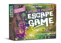 Asmodee Escape Box: Mon Premier Jeu d'évasion, la forêt Magique, Chasse au trésor pour Enfants, 2-5 Joueurs, 5-7 Ans, édition en Italien