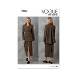 Vogue 2056 - Drakt til dame B5 (8-10-12-14-16)