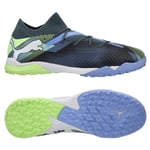 PUMA Future 7 Pro Cage Tt Lights Out - Gray Skies/vit/fizzy Apple - Turf (Tf), storlek 48½