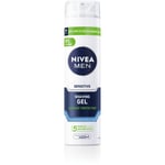 NIVEA MEN Rakgel Sensitive Shaving Gel 200 ml