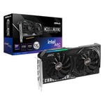 ASRock Intel Arc B580 Challenger OC 12GB GDDR6 Dual Fan Graphics Card - Black CL 12GO