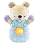 VTech Baby Soothing Sounds Bear, Baby Sensory Toy with Music, Lights, Songs, Interactive Gift for babies 0, 3, 6, 9 months + Boys & Girls, English version, Blue