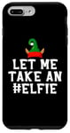 iPhone 7 Plus/8 Plus Let Me Take An #Elfie Funny Christmas Elf Elves Pun Joke Fun Case