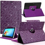 KARYLAX Housse Etui Diamant Universel S Couleur Violet pour Tablette Vankyo MatrixPad Z1 7 Pouces