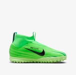 NIKE KIDS AIR ZOOM MERCURIAL SUPERFLY 9 ACADEMY MDS TF GREEN BLACK UK 4