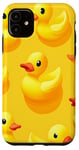 Coque pour iPhone 11 Canard en caoutchouc jaune