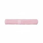 Brentfords Serviettes de Salle de Bain 100% Coton - Qualité supérieure, Super absorbantes et à séchage Rapide - Flanelle de Luxe - Rose pâle - 50 x 80 cm