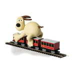 Corgi Diecast Train Toy - CC80603 Wallace & Gromit - The Wrong Trousers - Gromit & Coaches, Train Gifts for Men, Women & Kids, Die Cast Model Trains for Railway Enthusiasts, Gifts for Train Lovers