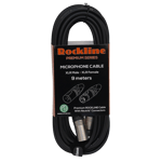 Rockline premium mikrofonkabel 9m XLR/XLR