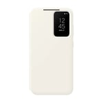 Samsung Galaxy S23 Smart View Wallet Skal - Cream