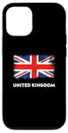 Coque pour iPhone 12/12 Pro Drapeau United Kingdom Angleterre Union Jack