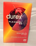 Durex Pleasure Me Condoms Pack of 20 (3015166)