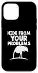 Coque pour iPhone 12 mini Tête d'autruche dans le sable - Animal amusant pour cacher vos problèmes