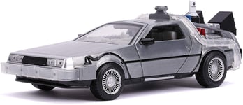 JADA TOYS, DELOREAN Time Machine RETOUR VERS LE FUTUR II, échelle 1/24, JAD31468