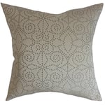 L'Oreiller Collection Arum géométrique Housse de Coussin Mist, Gris