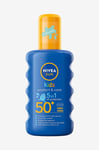 Nivea - Protect & Care Kids Sun Spray Spf 50+ 200Ml - Transparent