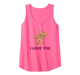 Funny I LOVE YOU Mom Baby Bear Mama & Baby Twinning Outfits Tank Top