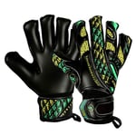 GK Saver Professional Football Goalkeeper Goalie Gloves Kids Prime Revenge Series (PRIME Rev, NF 4)