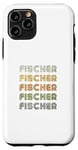 iPhone 11 Pro Love Heart Fischer Tee Grunge/Vintage Style Black Fischer Case