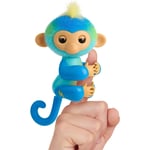 Fingerlings Interactive 70+ Sounds and Reactions Pet Blue Leo Monkey