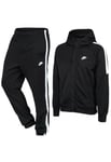 Nike Mens Tribute Hooded Tracksuit in Black - Size Large