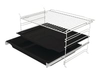 Gorenje Essential Black Steam Pyro Set - Bpsx6737e06bg+It43x - Oven Med Komfyrtopp - Med Dampfunksjon - Innebygd - Med Selvrens