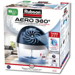 Rubson - aero 360° Absorbeur d'humidité pour pièces de 20 m², déshumidificateur d'air anti odeurs & anti moisissure, inclus 1 recharge neutre de 450 g