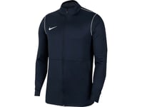 Nike Knit Track Jacket Marinblå Träningströja Med Dragkedja För Män (M)