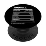 Ramsey Valeur Nutritive Nom Drôle PopSockets PopGrip Adhésif