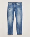 Dondup George Distressed Jeans Light Blue