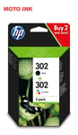 HP Officejet 3833 ink 302 combo pack