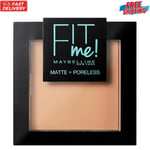 UK Maybelline Fit Me Matte And Poreless Powder 30 Ml Number 220 Natural Beige