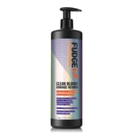 Fudge Clean Blonde Damage Rewind Violet Conditioner 1000 Ml Transparent