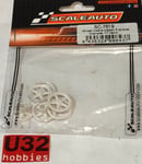 Scaleauto SC-7619 Hubcaps 5 Spokes For Rim 17 And 19Mm