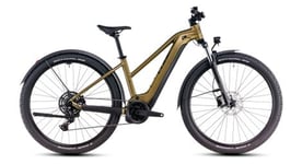 Vtt electrique semi rigide cube reaction hybrid performance 500 allroad trapeze shimano cues 9v 500 wh 27 5   or lime 2025