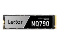 Ssd|Lexar|Nq790|4Tb|Heatsink M.2|Pcie Gen4|Nvme|Skrivehastighet 6000 Mbytes/Sek|Lesehastighet 7000 Mbytes/Sek.|Mtbf 150000 Timer|Lnq790x004t-Rnnng